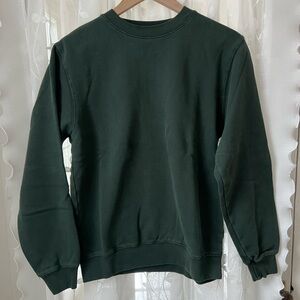 Brandy Melville Dark Green Sweatshirt